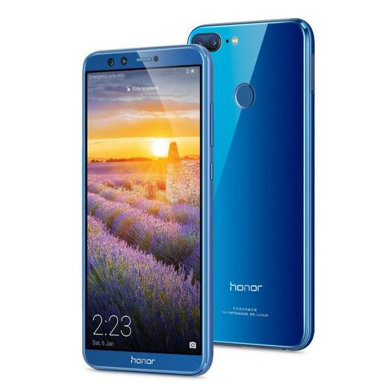 HONOR 9 Lite 5,65 Pouces Android 8.0 Octa-core 3GB RAM 32GB ROM Dual SIM WIFI GPS Téléphone Bleu