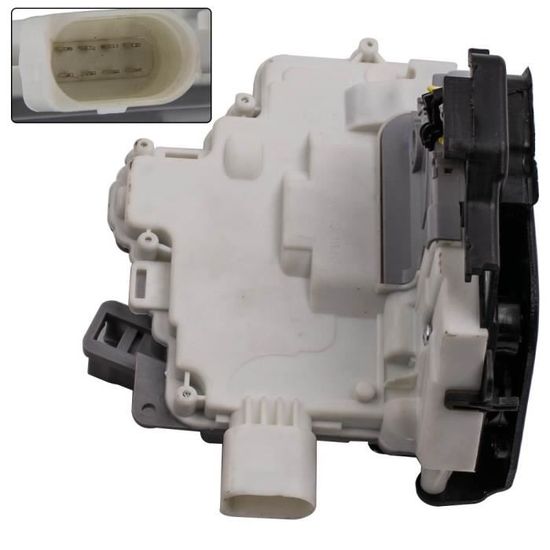 Serrure De Porte Arrière Gauche 7 Pôles Pour Audi A3 A4 A6 A8 R8 Seat Exeo - Référence 4F1837016A - Compatible 2002-2013