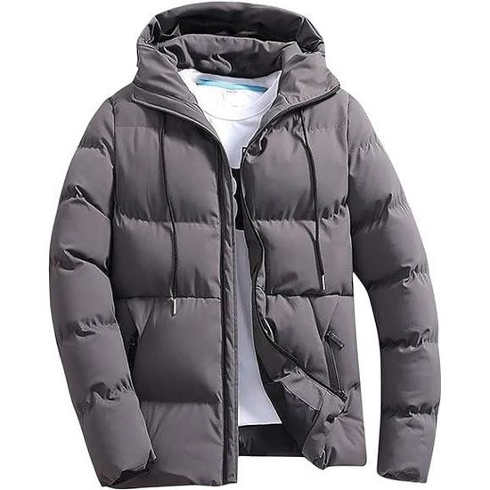 Doudoune Chaude D'Hiver Pour Femme - Coupe Oversize, Capuche, Matelassée - Manteau Coupe-Vent Élégant