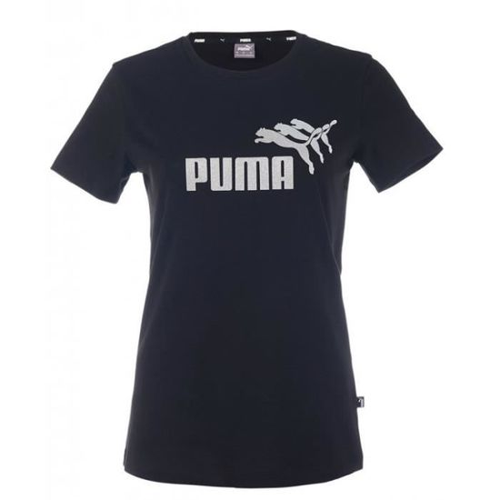 Tee Shirt Noir Imprime