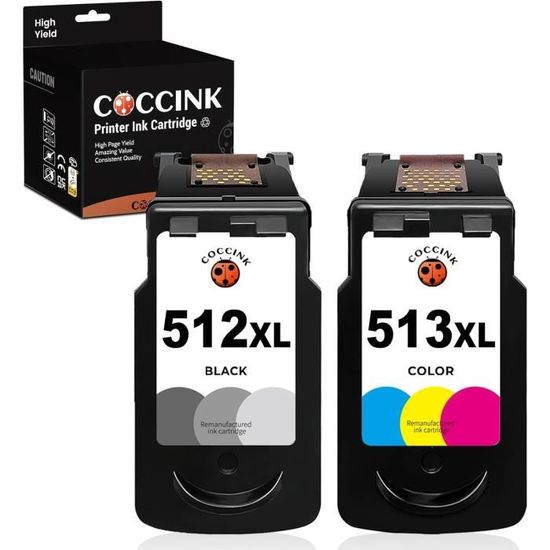 Cartouches Canon PG-512 et CL-513