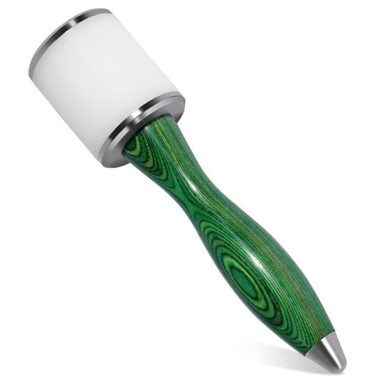 Marteau à Sculpter Le Cuir XYWOPO - Maillet En Bois Et Nylon Antidérapant Pour Maroquinerie, Estampage Et Couture