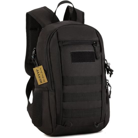 Sac à Dos Tactique Militaire 30L HUNTVP - Sac D'école, Randonnée, Ordinateur 15.6", 5 Compartiments, Marron