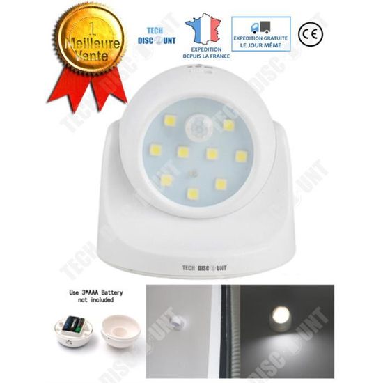 GS NEUF Creative LED Lumière de nuit gravité Induction