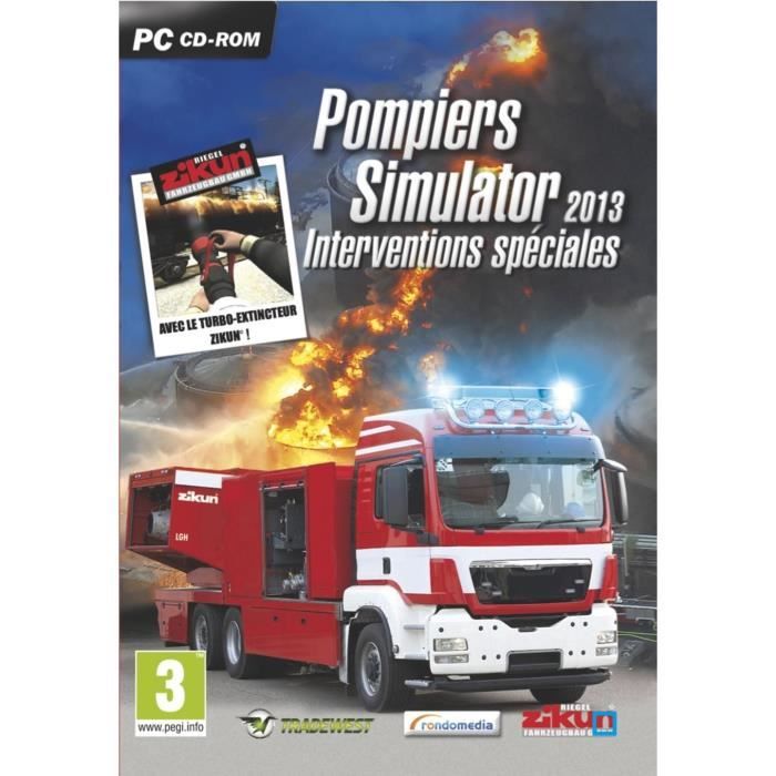 POMPIERS SIMULATOR – INTERVENTIONS SPÉCIALES / PC