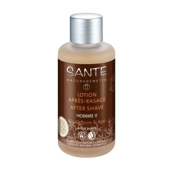 SANTE Lotion après-rasage Caféine et Açaï - Homme II - 100 ml