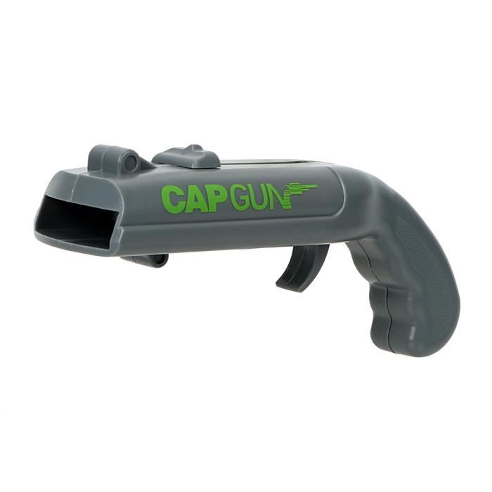 HOOMIN bière décapsuleur bouchon à ressort ouvre-boîte boisson ouverture catapulte lanceur pistolet fo - Modèle: Gris - WMKPQA02769