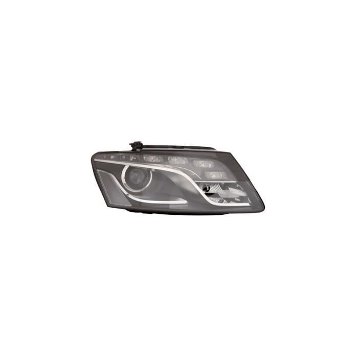 Phare avant droit Xenon D3S + LED pour Audi Q5 de oct 2009 à sept 2012