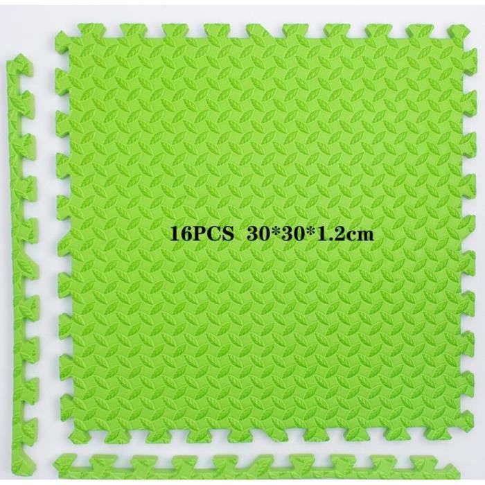 Tapis de sol,Tapis de sol de gymnastique en mousse EVA pour bébé, 12 pièces, Puzzle, exercice, jeu, carreaux - Type 16PCS -C