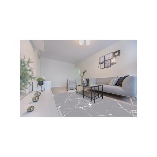 Tapis effet Marbré Gris Dimensions - 120x180