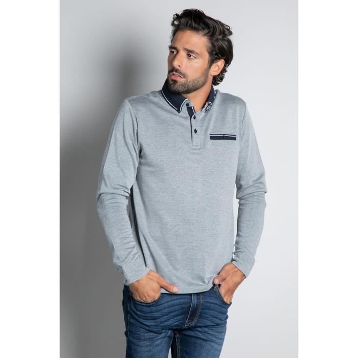 DEELUXE Polo à manches longues KLONE Navy