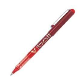Stylo roller V-Ball encre rouge pointe 0.7 mm