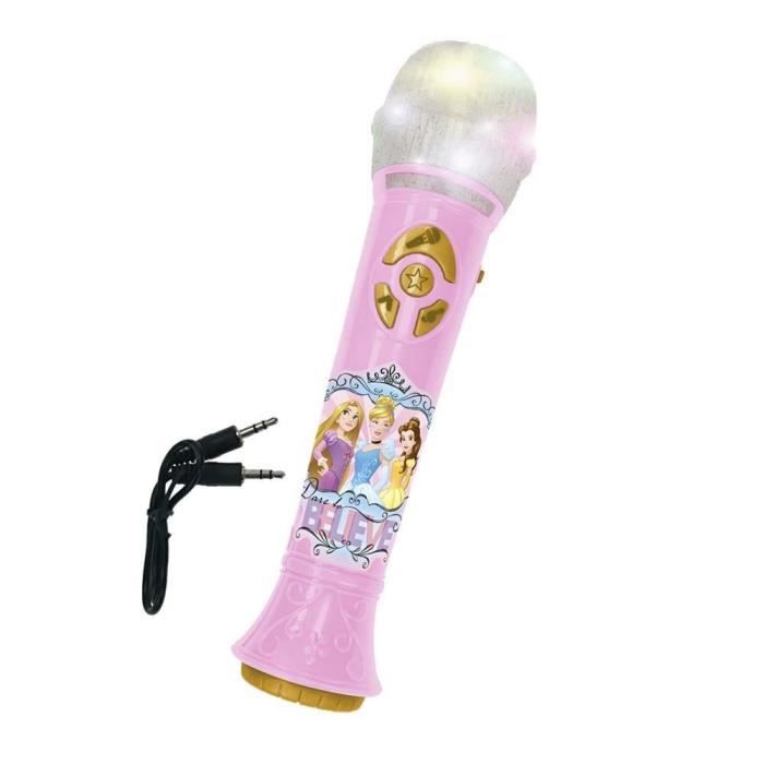 DISNEY PRINCESSE Micro à main avec ampli et rythmes