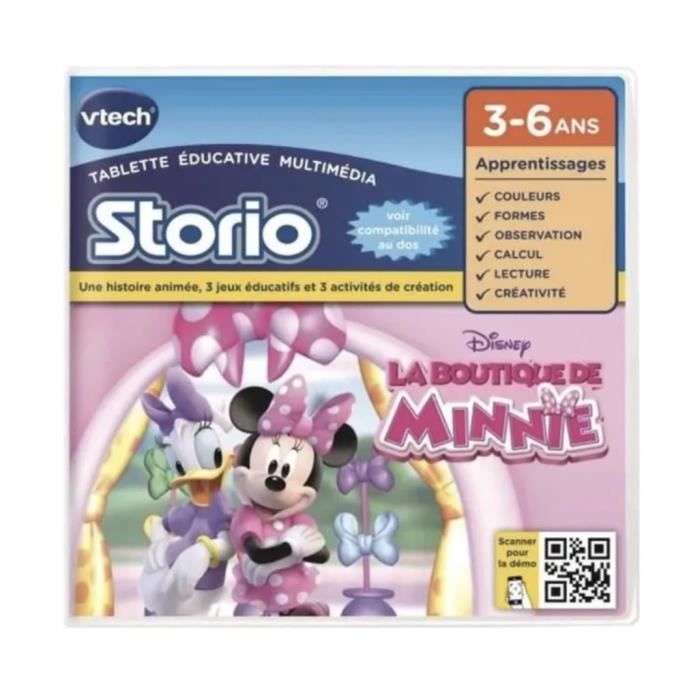 Vtech-Storio 2 La Boutique de Minnie Disney Jeu educatif