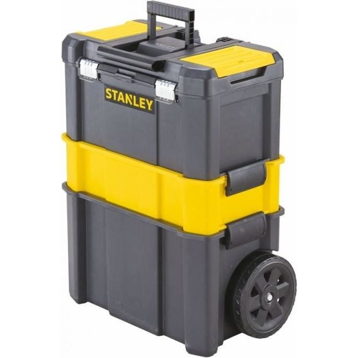 Servante Porte Outils 3 En 1 Chariot Stanley Stst1-80151Capacité de charge 20 kg