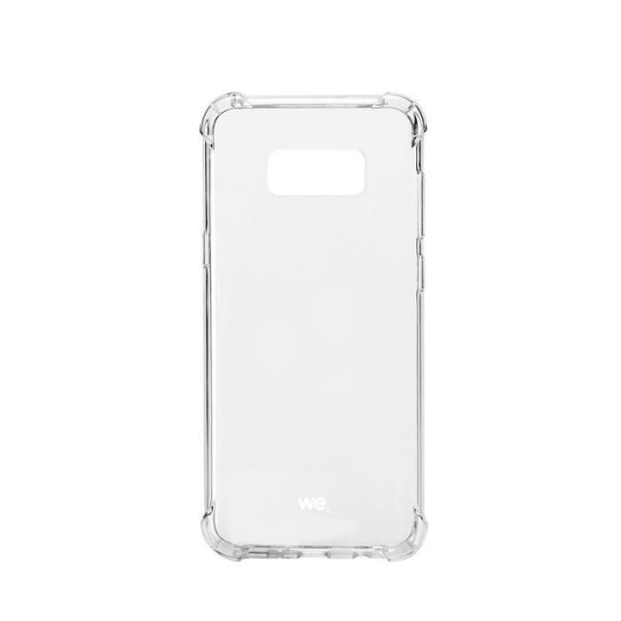 Coque antichoc pour Galaxy S8 Transparent