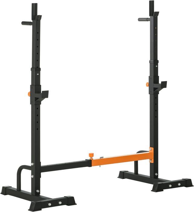 HOMCOM Support pour haltères support de musculation repose haltères