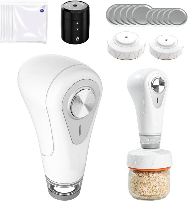 Fosa Kit de mise sous vide alimentaire en récipients 1000-2300 ml blanc