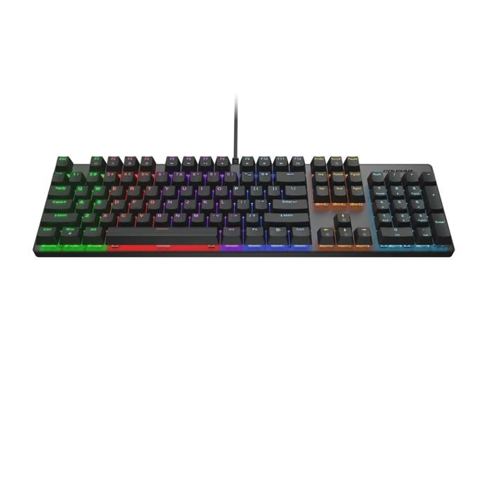 Clavier gaming – Cougar Gaming – ULTIMUSEX – Mécanique – 1000 Hz – RGB 19 effets – AZERTY
