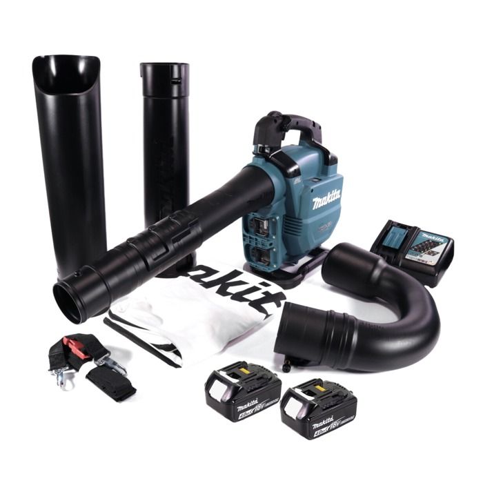 Souffleur Aspirateur de Feuilles Makita DUB 363 – 36V, Vitesse 65 m/s, Kit Aspiration Inclus - vue 7