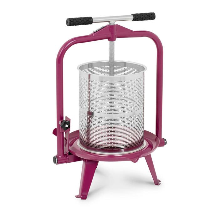 Pressoir de table hydraulique - HELLOSHOP26 - 14 litres - Acier inoxydable - Multicolore - 90 cm - Helloshop26