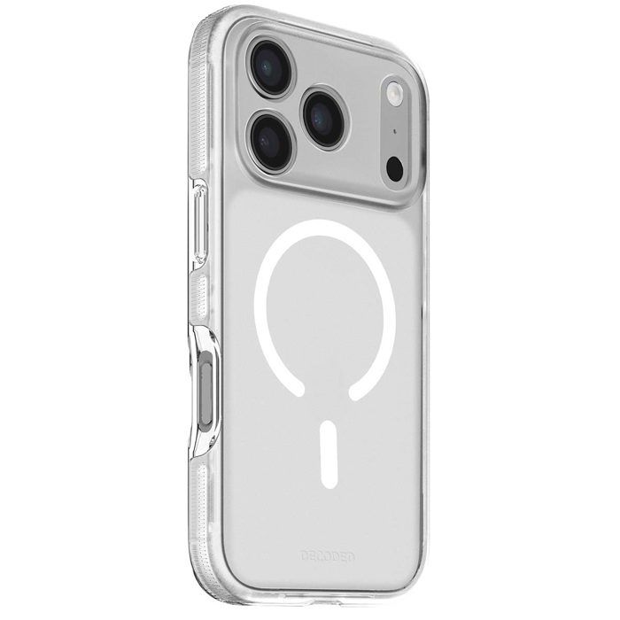 Coque MagSafe - DECODED - iPhone 17 Pro Max - Transparent - Antichocs - DropTec