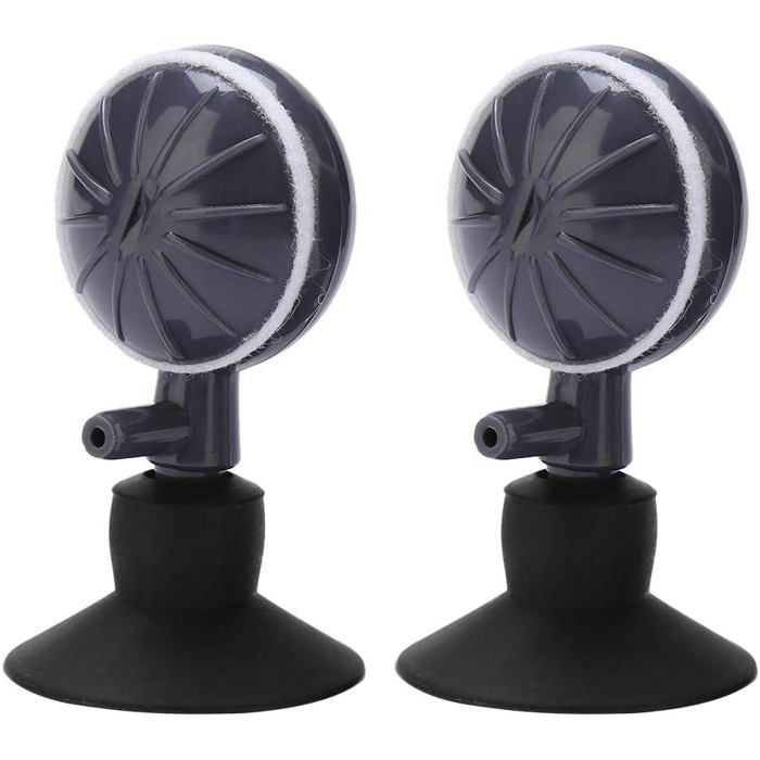 Comparer les prix de 2 Pcs Pierre à Bulles dAir Ventouse Fish Tank Bubbler Diffuseur dOxygène de Type Rotatif Réglable pour Aquariums