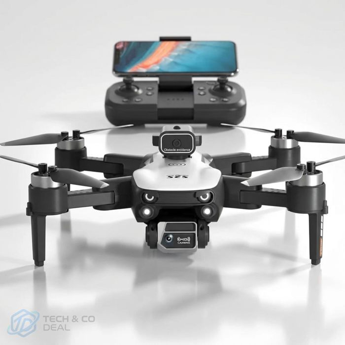 Drone pliable GPS caméra 8K WiFi FPV 25 min moteurs sans balais + télécommande
