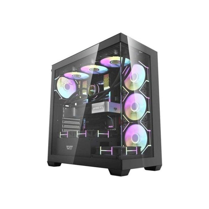 Carcasse Tour ATX darkFlash DS900 Verre Trempé - vue 2