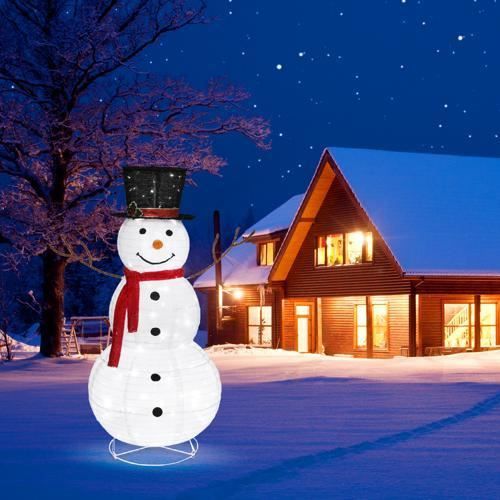 Maisons En Céramique Illuminées Pour Noël – Décoration De Village De Noël Lumineux, Pour Cheminée, Table, Fenêtre, Ambiance Festive