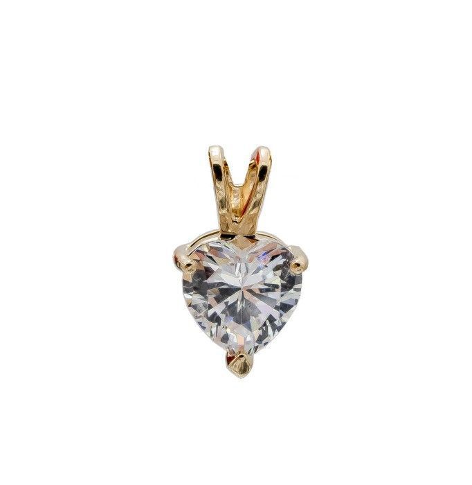 Lot De 2 Colliers Sautoirs Pendentifs Cœur Et étoile Avec Brillant – Doré – Neufs