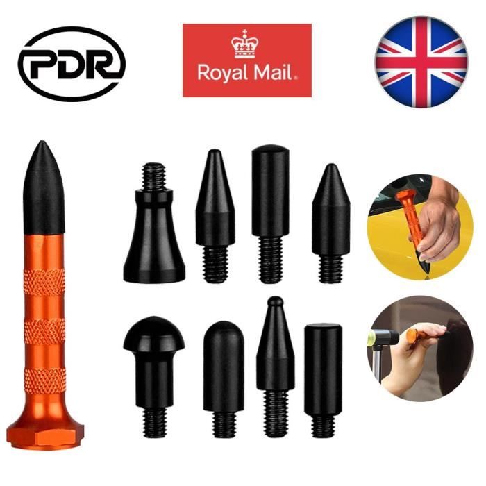 Kit de réparation PDR pour débosseler la carrosserie 80 W - 19 adaptateurs
