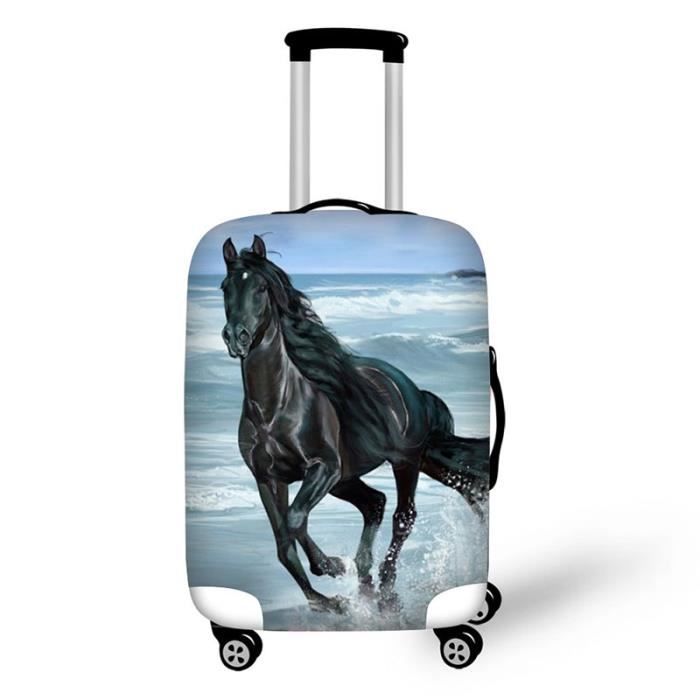 Élastique Voyage Bagage Valise Housse Protection Couple flamingo 26-28