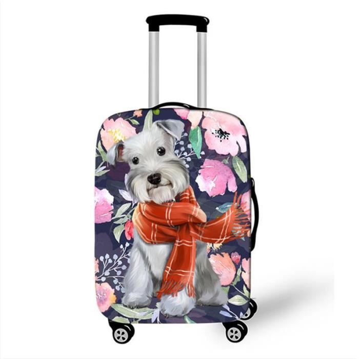 Housse De Valise Route 66 Vintage - Pour Valise 73-81cm (XL) - Protection Et Style Rétro