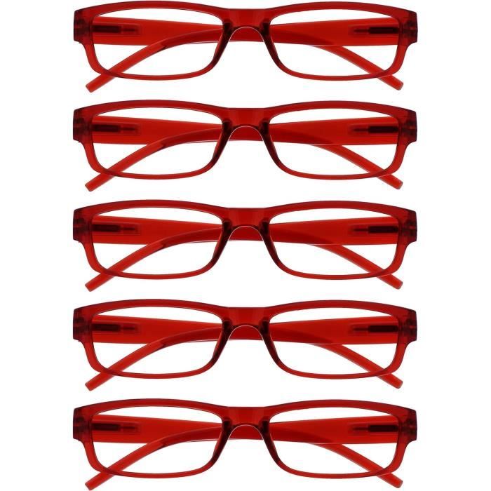 Lunettes de Lecture Femmes. Couleur Rouge (Photochromiques) main image 1