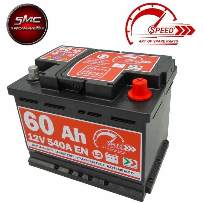 Аккумулятор 12v 60ah 540a