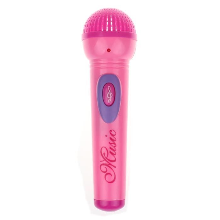 Universal - Jouet amusant pour les filles 3-12 ans, micro pour enfants micro  karaoké (rose) - Microphone - Rue du Commerce