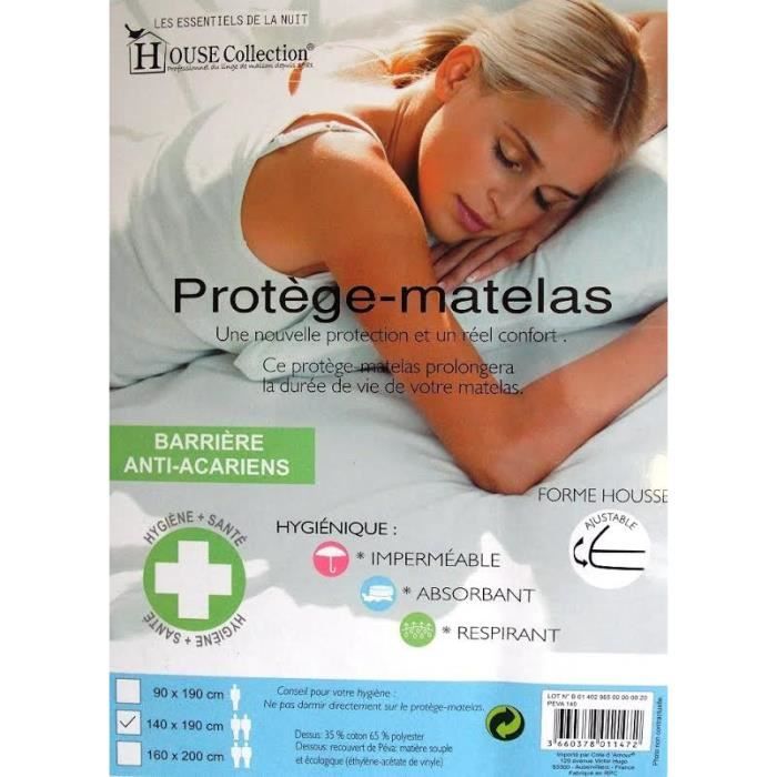 Protège Matelas 140x190 Cm | Alèse Imperméable Et Micro Respirante %7c Souple Et Silencieux %7c Lavable A 90 C Protège Matelas 140x190 Cm | Alèse Imperméable Et Micro Respirante %7c Souple Et Silencieux %7c Lavable A 90 C