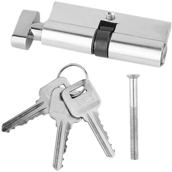 THIRARD - Cylindre de serrure à bouton STD UNIKEY (achetez-en plusieurs, ouvrez avec la même clé