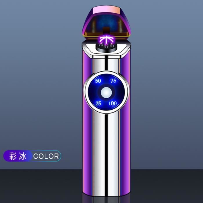 ZHMAO Briquet électrique à triple arcs, briquet plasma pour l'extérieur, briquet rechargeable ZHMAO Briquet électrique à triple arcs, briquet plasma pour l'extérieur, briquet rechargeable