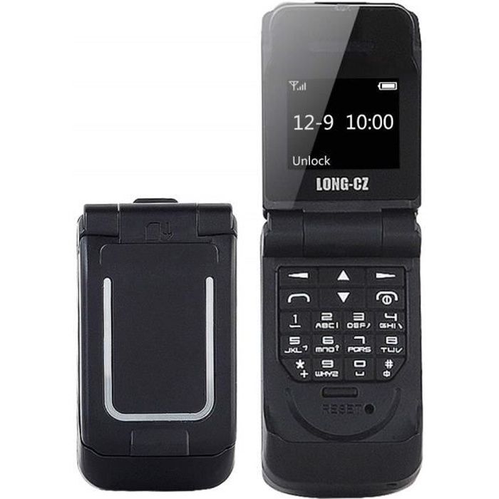 Mini LONG-CZ J9 Flip Mobile Phone 0.66 \