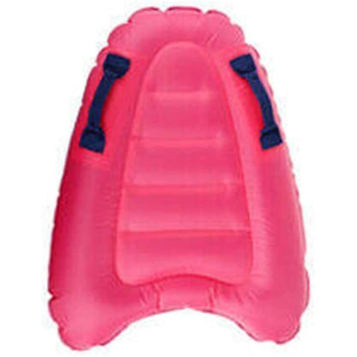Bodyboard Gonflable Hobngmuc Avec Poignées - Planche De Surf Piscine Plage - PVC Durable - Gonflage Rapide - Transport Facile