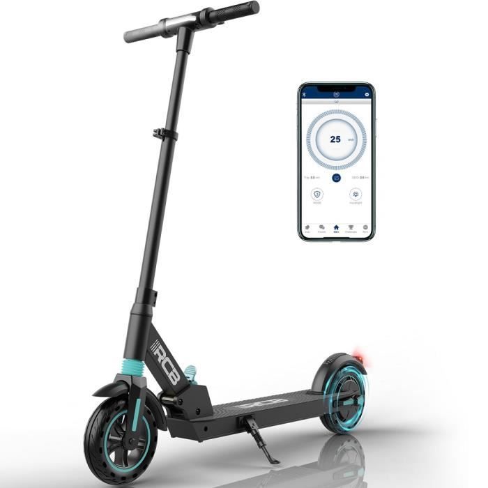 RCB Trottinette Electrique Pliable 8 avec APP Écran LCD 350W 25km Autonomie 3 Vitesses Ultra Léger Portable