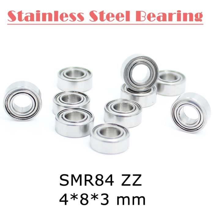 Lot De 10 Roulements 623ZZ – Acier Carbone/chrome, 3x10x4mm, Blindés, Pour Patins, Rollers, Scooters