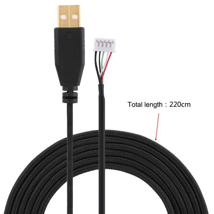 USB Remplacement de Câble Souris pour Razer Naga 2014 Ligne 14 HB066
