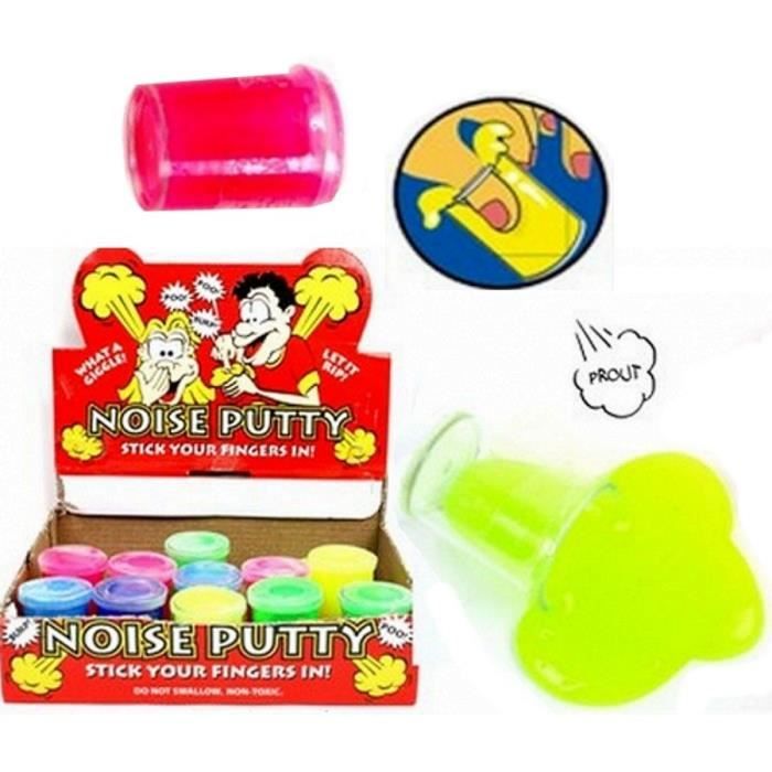 Pâte à Prout Fluo LP DIVERTISSEMENTS - Dans Une Poubelle, Modèle Aléatoire, Neuf, 4 Ans Et Plus