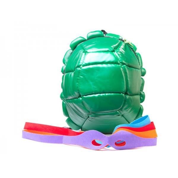 LAARNT 30cm Sac à dos en tortue verte pour enfant carapace de