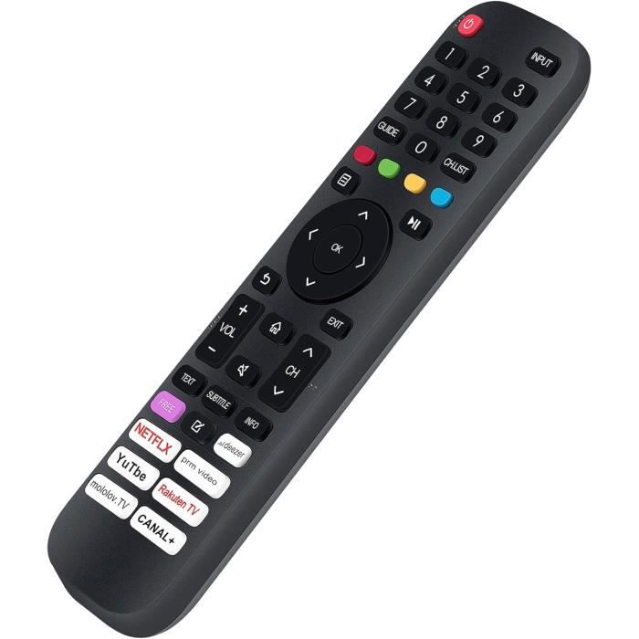 Telecomando Tv Universale Telecomando Sostitutivo Hisense EN2G30H - Compatibile Con Smart TV LED LCD, Con Tasti Netflix E YouTube Led Per Tv - Foto 9