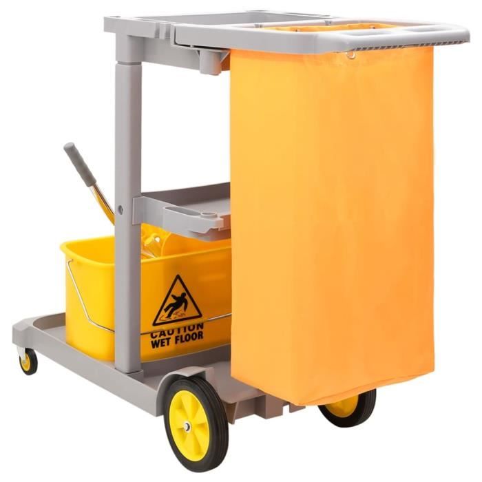 Seau Professionnel Maya 20L Pour Chariot De Nettoyage Splast - Accessoire Robuste Et Pratique