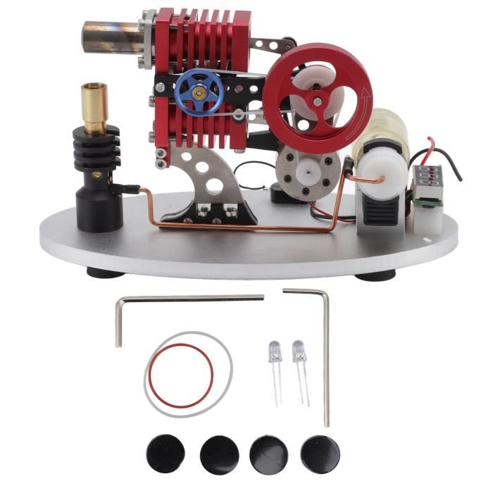 Acheter Moteur Stirling à chaud, modèle de moteur, jouet éducatif, générateur d'électricité